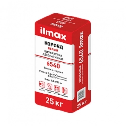 ILMAX 6540 Штукатурка короед 3,0 мм серая (25 кг)