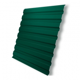 Профилированный лист 2000х1200х0,35 мм зеленый