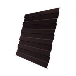 Профилированный лист 2000х1200х0,35 мм шоколад