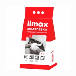 ILMAX 6410 gypscoat Шпатлевка гипсовая белая ( 4 кг)